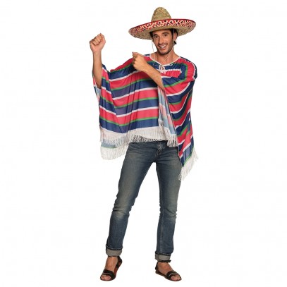Alfonso Poncho Mexikaner Kostüm