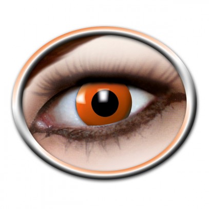 Halloween Orange Kontaktlinse