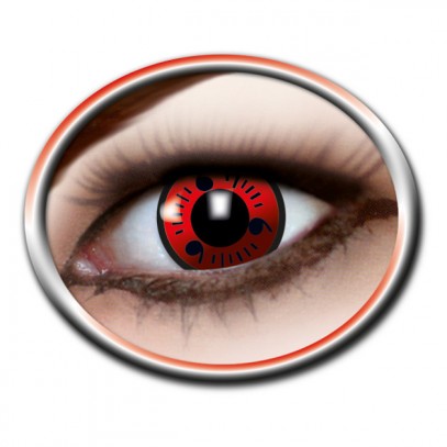 Red Itachi Kontaktlinse
