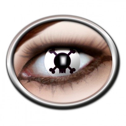 Phantasie Schädel Kontaktlinse