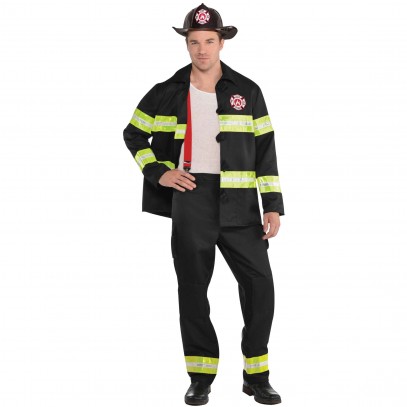 Firefighter Fred Feuerwehr Kostüm für Herren