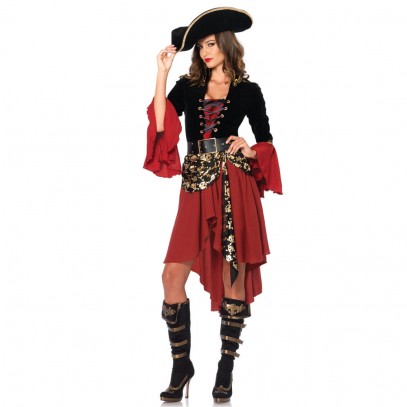 Elegante Piratenlady Marlene Premium Kostüm