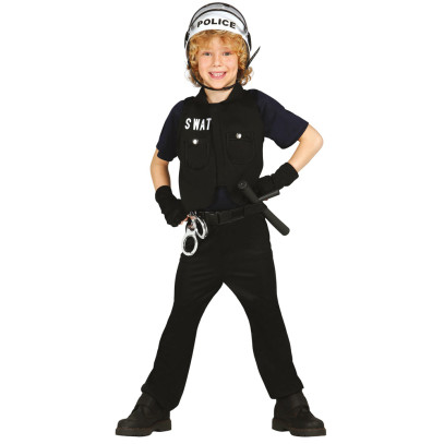 SWAT Police Polizei Kinderkostüm