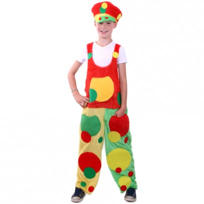 Bunte Clowns Latzhose für Kinder