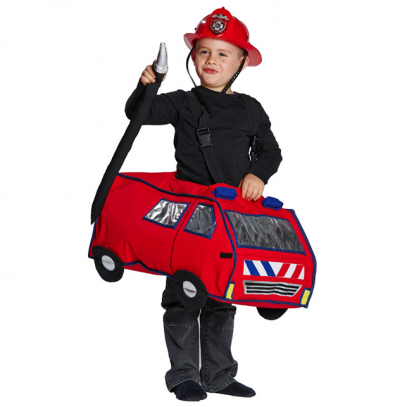 Feuerwehrfahrzeug Kinderkostüm