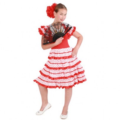 Spanische Tänzerin Kinderkostüm Classic