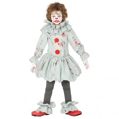 Peggy Killer Clown Kostüm für Jungen
