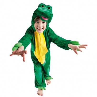 Krokodil Plüschoverall Kinderkostüm