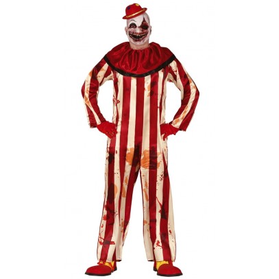 Horror Zirkus Clown Herrenkostüm