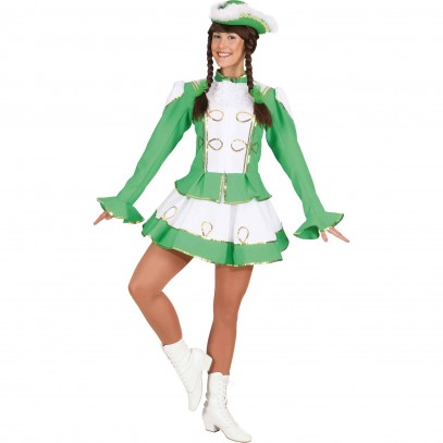 Funkenmarie Kostüm grün