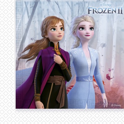 Frozen 2 Anna und Elsa Servietten 20 Stück