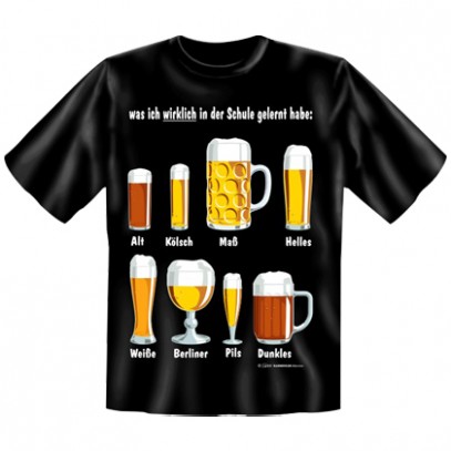 Biersorten T-Shirt für Herren