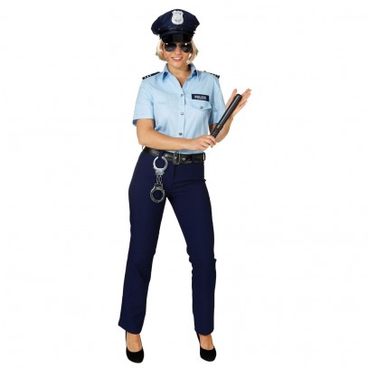 US Police Officer Lady Damenkostüm