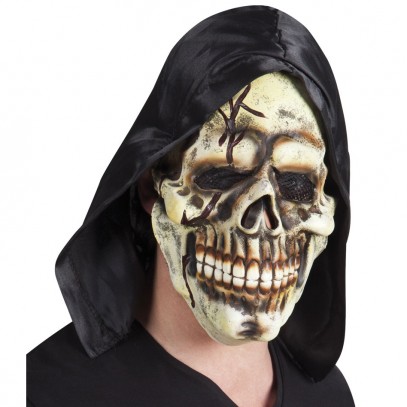 Scary Skull Totenkopf Latex Maske