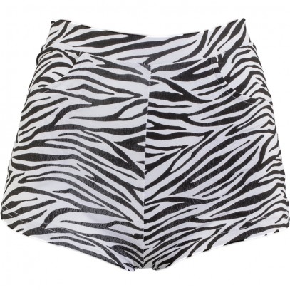 Hot Pants Zebra Print