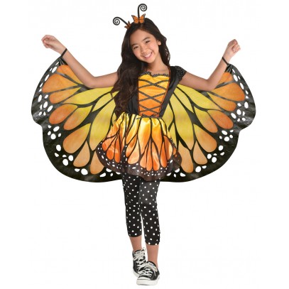 Monarch Schmetterling Kostüm für Mädchen