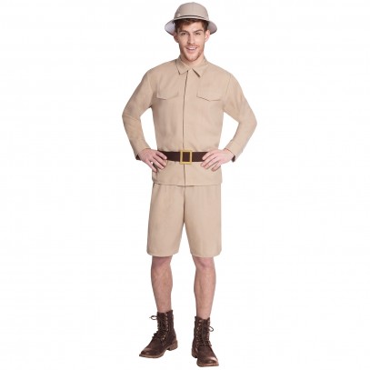 Safari Man Herren Kostüm Deluxe