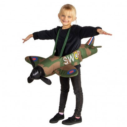 Spitfire Flieger Kostüm für Kinder