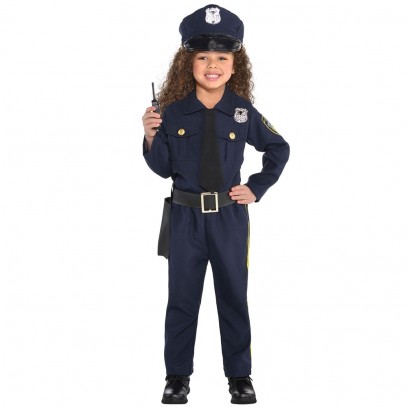 Police Officer Mädchen Kostüm
