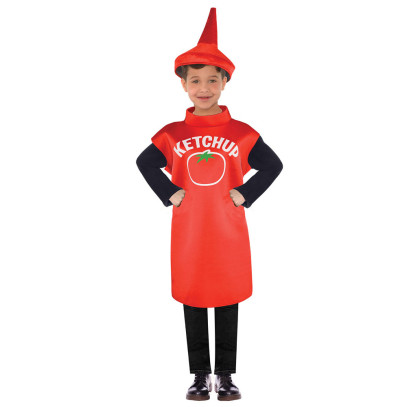 Ketchup Flasche Kinderkostüm