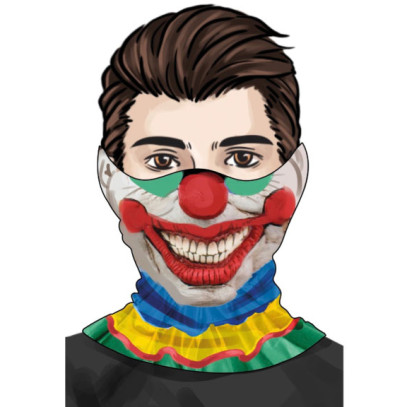 Clown Loop Maske