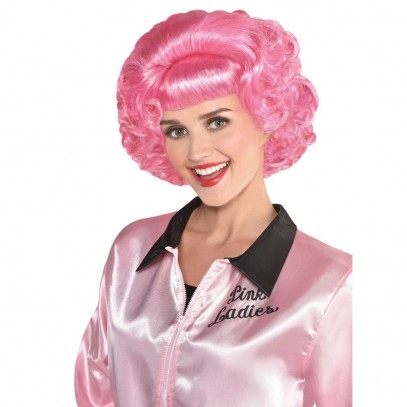 Grease Frenchy Perücke pink