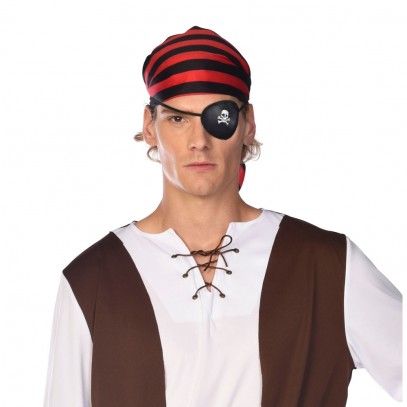 Piraten Augenklappe Totenschädel