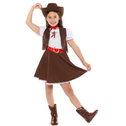 Western Cowgirl Kostüm für Mädchen