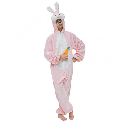 Pink Rabbit Kostüm für Herren