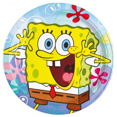 Spongebob Partyteller 8Stck