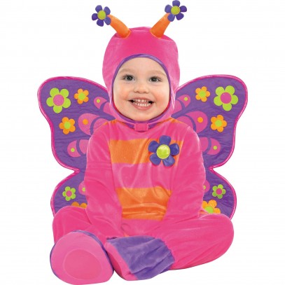 Flauschiges Schmetterling Baby Kostüm
