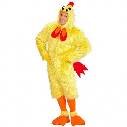 Chicken Hühner Küken Kostüm für Erwachsene Unisex
