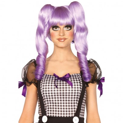 Doll Perücke Deluxe violett