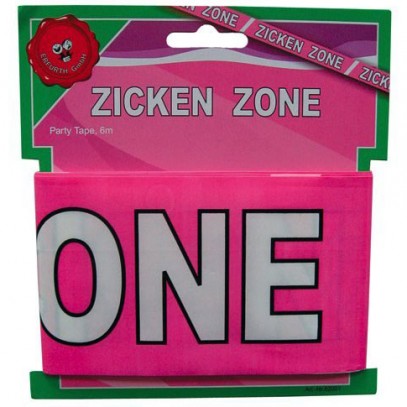Absperrband Zicken Zone 6m