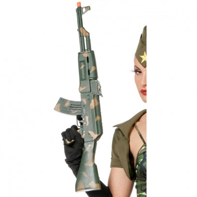 AK-47 Maschinengewehr Camouflage-Look