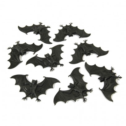 Scary Bats Fledermaus Deko 8 Stück