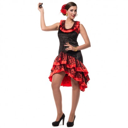 Alejandra Spanische Flamenco Tänzerin Kostüm 1