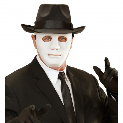Anonymous Maske weiß 1