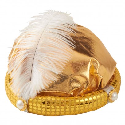 Arabischer Sultan Hut mit Perlen 1