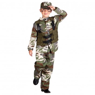 Army Soldat Kinderkostüm