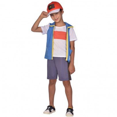 Pokemon Ash Kostüm für Kinder