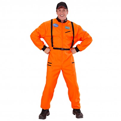 Astronaut Kostüm orange