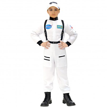 Astronaut Kinderkostüm weiß 