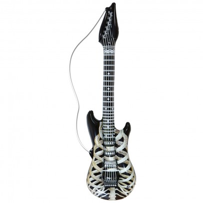 Aufblasbare Skelett-Gitarre 105cm