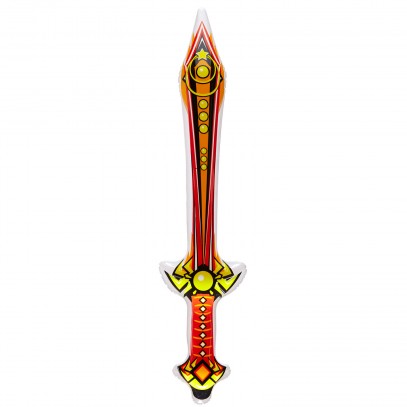 Aufblasbares magisches Schwert rot