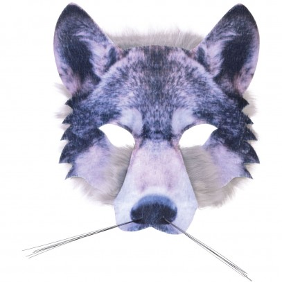 Authentische Wolfs Maske