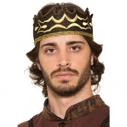 Mittelalterliche Königs Krone braun