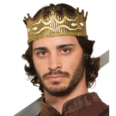 Mittelalterliche Königs Krone gold