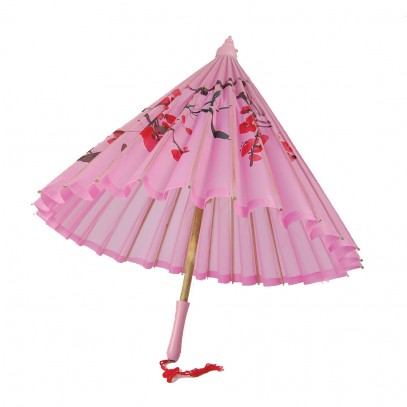 Asiatischer Schirm in Rosa