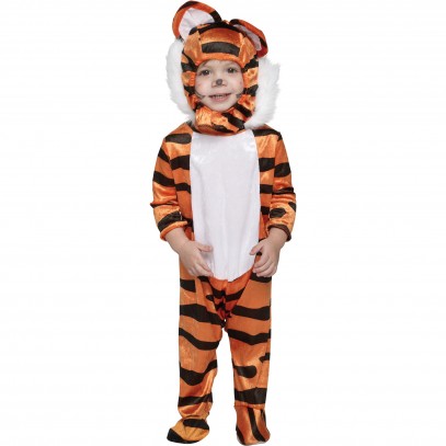 Baby Tiger Samtkostüm